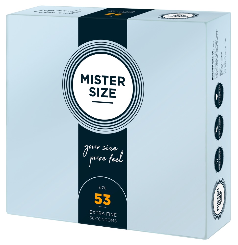 Mister Size 53mm pack of 36 - Afbeelding 3
