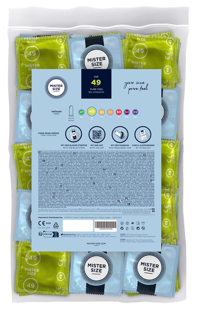 Mister Size 49mm pack of 100 - Afbeelding 3