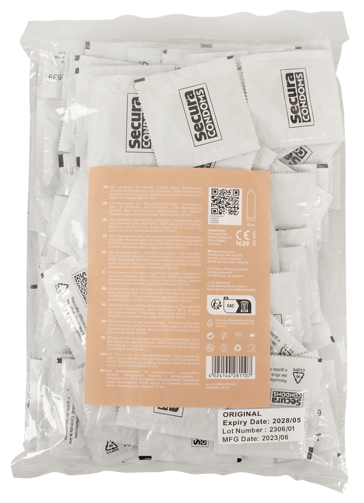 Secura Original 100pcs bag - Afbeelding 3