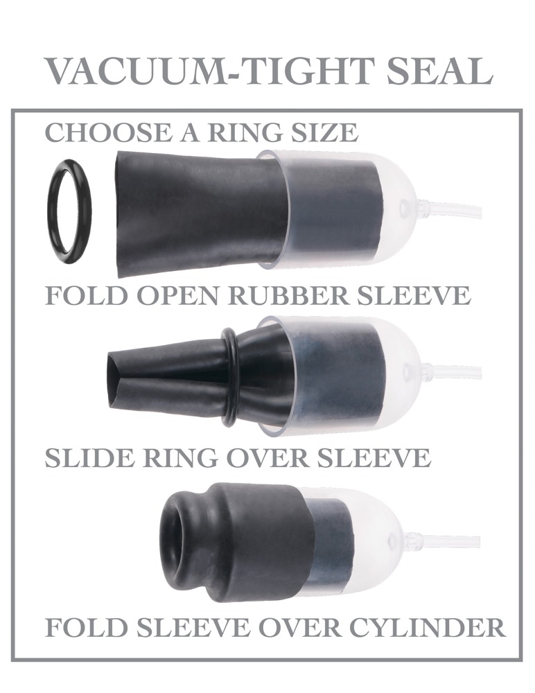 FFS Suck N' Stroke Head Pump - Afbeelding 5