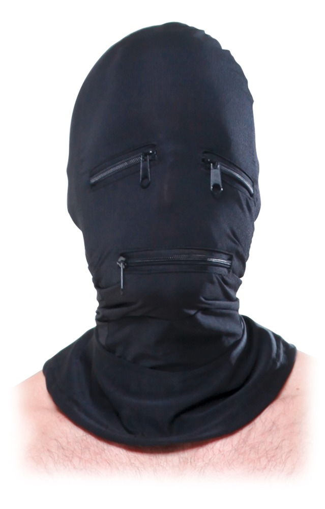FFS Zipper Face Hood Black - Afbeelding 3