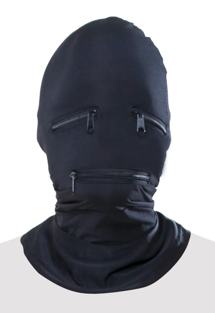 FFS Zipper Face Hood Black - Afbeelding 5