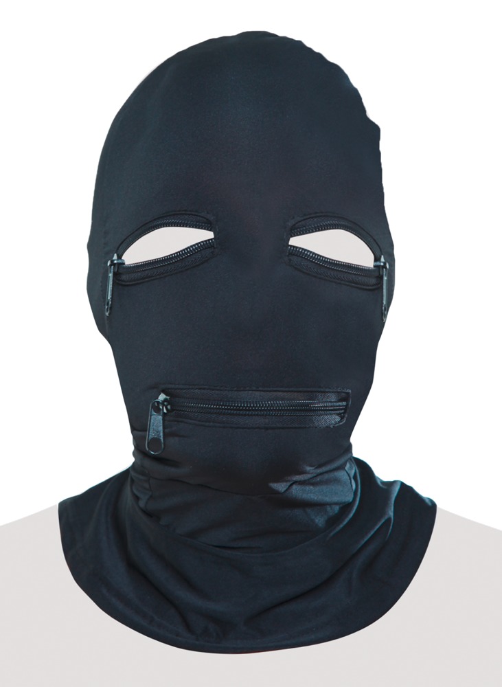 FFS Zipper Face Hood Black - Afbeelding 6