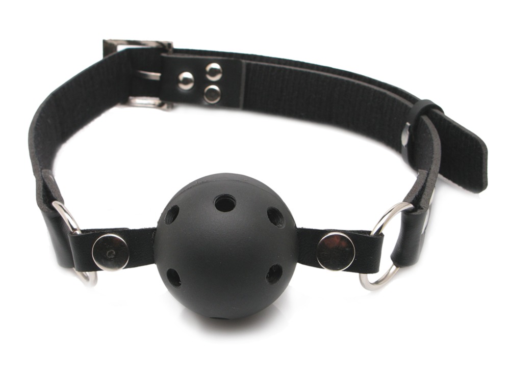 FFSLE Breathable Ball Gag Blac - Afbeelding 3