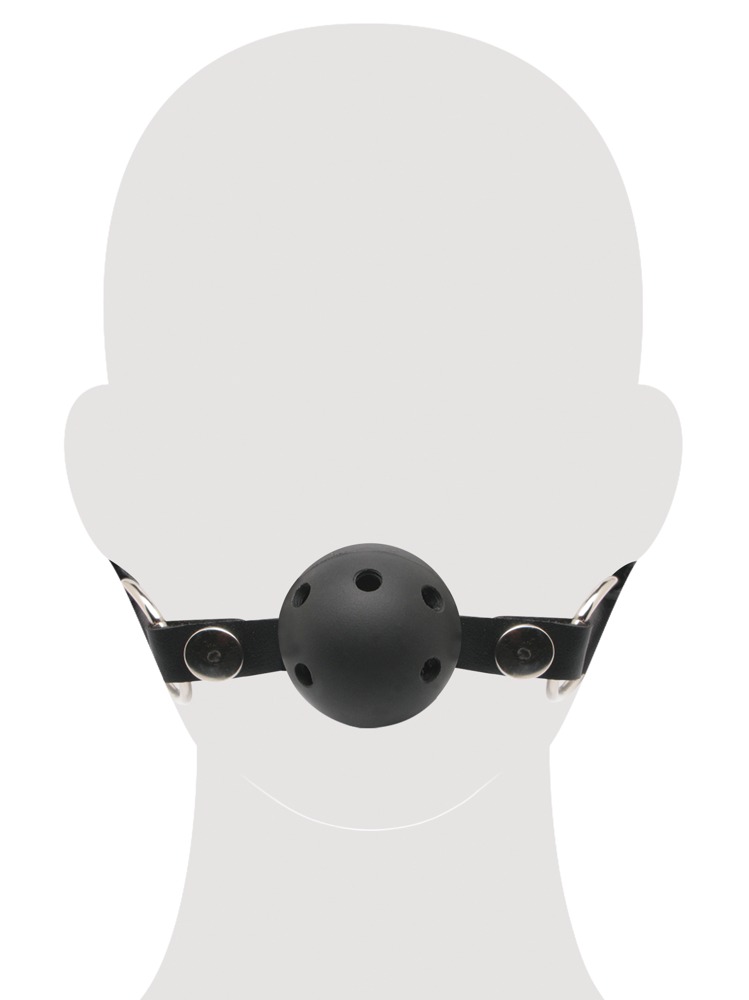 FFSLE Breathable Ball Gag Blac - Afbeelding 5