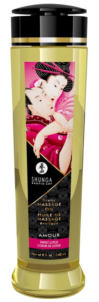 Shunga Massage Oil Amour 240ml - Afbeelding 3