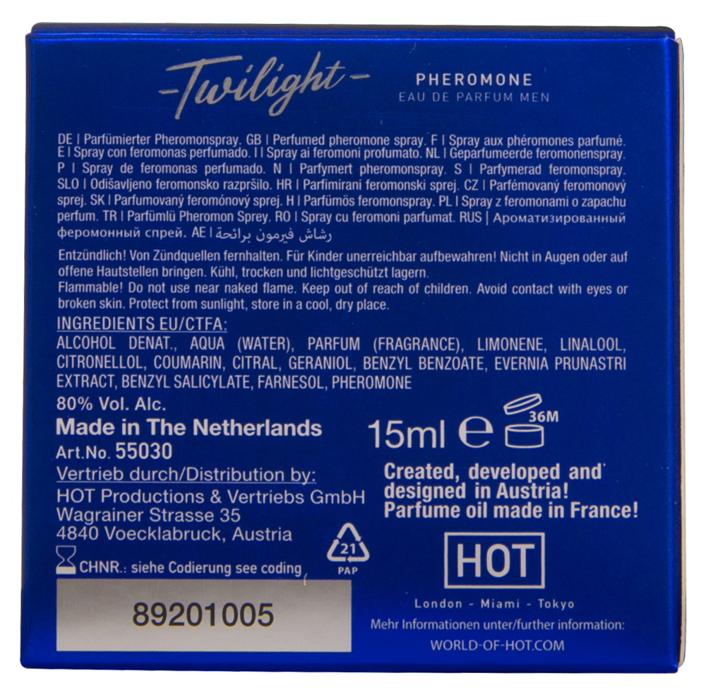 HOT Twilight Pheromon men 15ml - Afbeelding 5