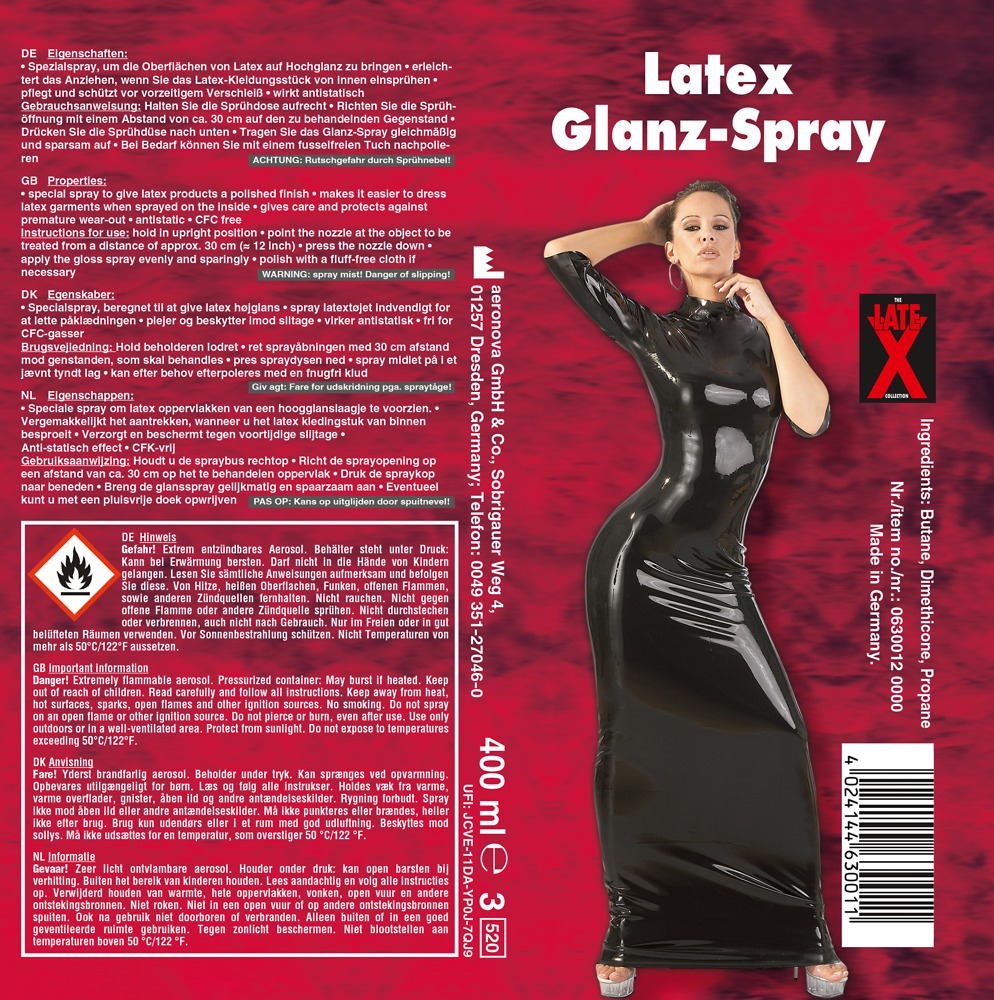 Latex Gloss Spray 400 - Afbeelding 5