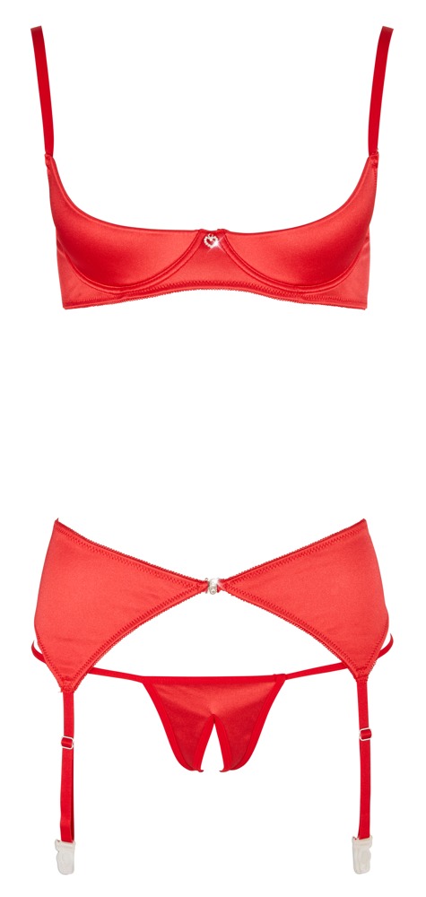 Shelf Bra Set red 85B/L - Afbeelding 9