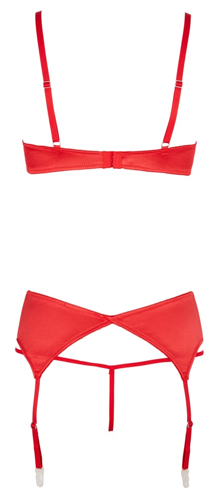 Shelf Bra Set red 85B/L - Afbeelding 10
