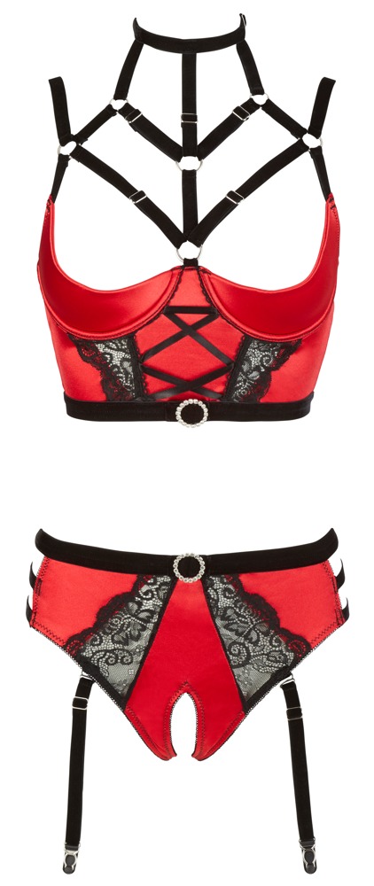 Shelf Bra Set red 75B/S - Afbeelding 16