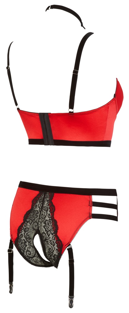 Shelf Bra Set red 75B/S - Afbeelding 17