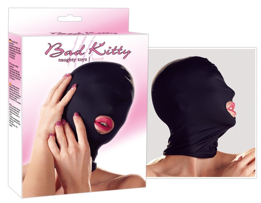Head mask mouth black BK - Afbeelding 7