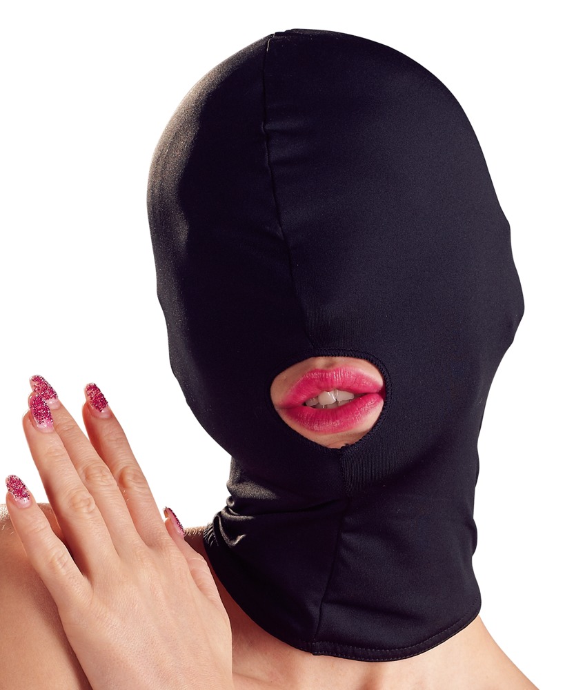 Head mask mouth black BK - Afbeelding 3