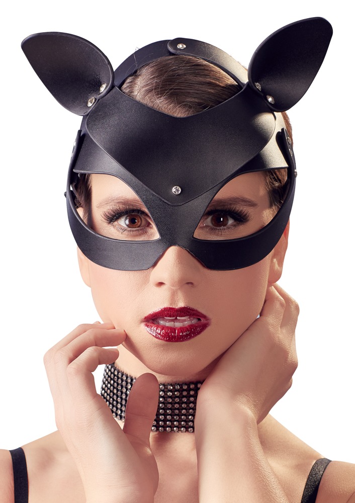 Bad Kitty Cat Mask Rhinestones - Afbeelding 3