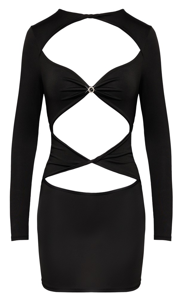 Mini dress black L - Afbeelding 6