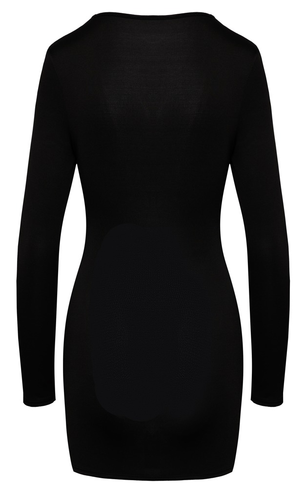 Mini dress black L - Afbeelding 7