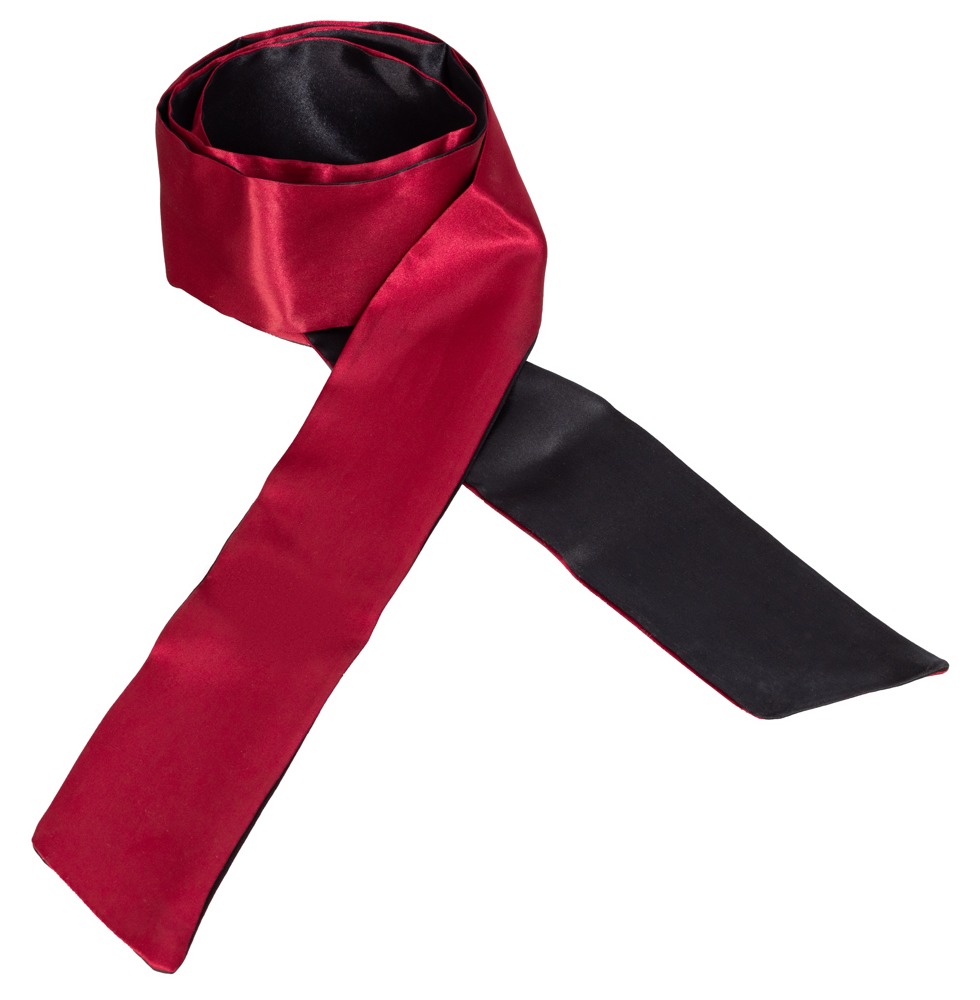 Bondage Scarf red/black - Afbeelding 8