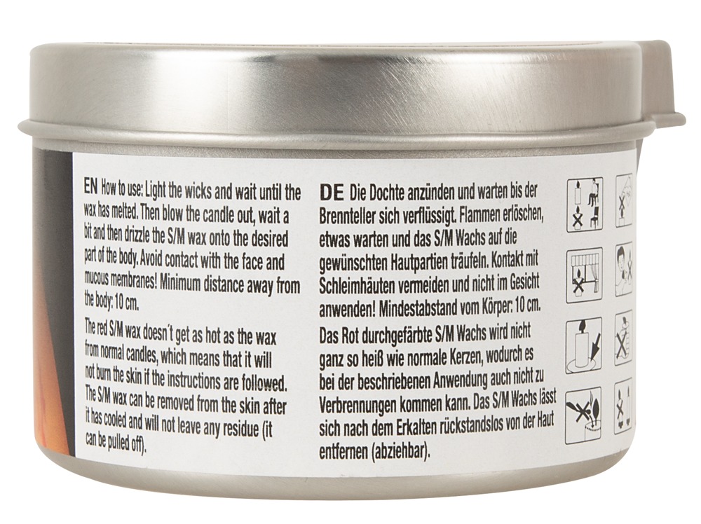 S/M Kerze hot 100ml - Afbeelding 6