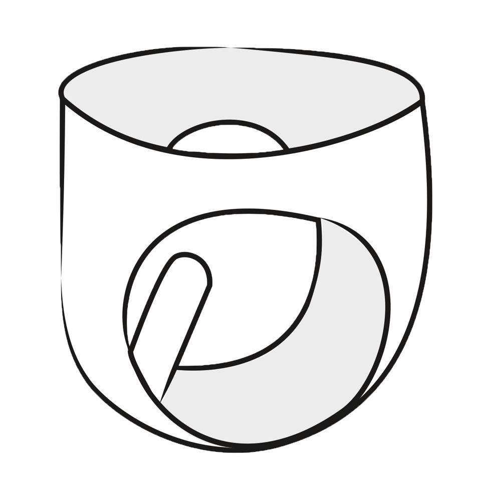 Latex Briefs black S - Afbeelding 5