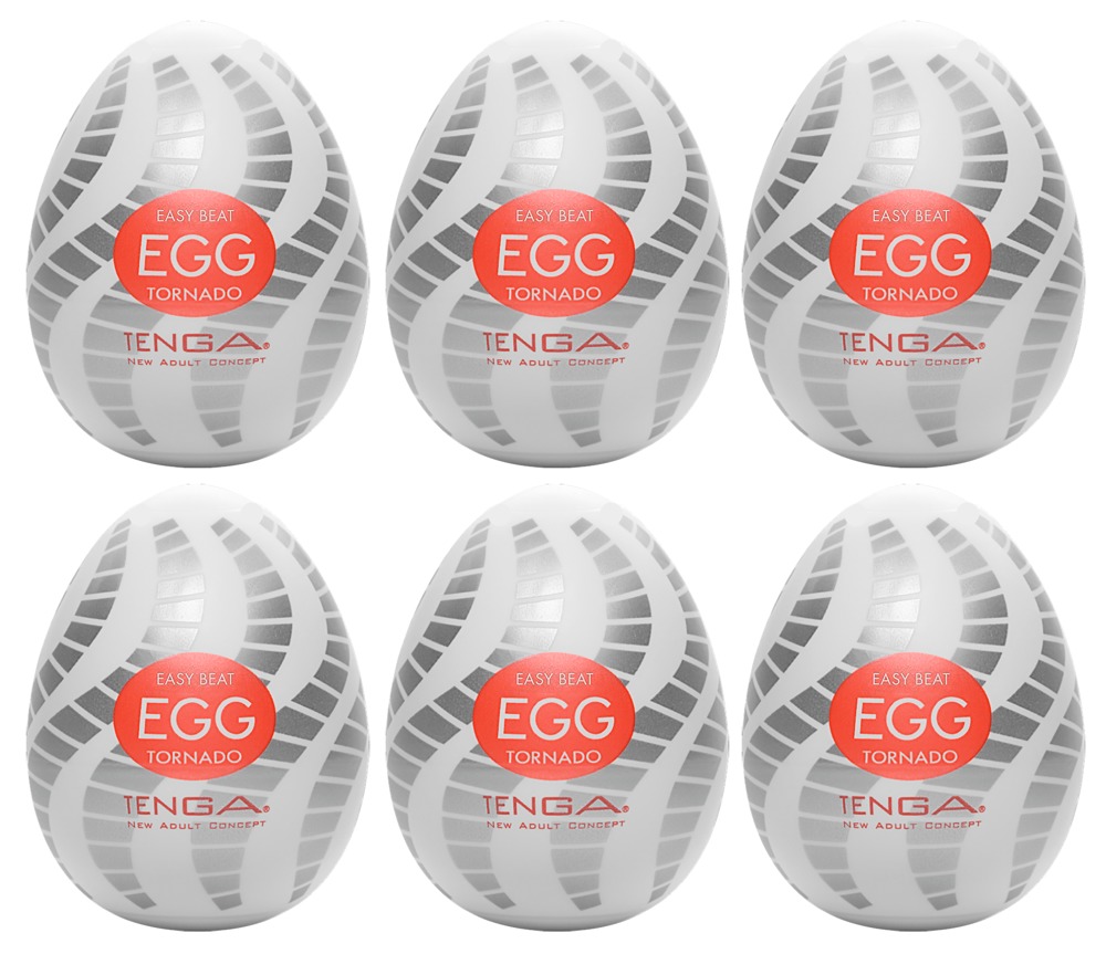 Tenga Egg Tornado Pack of 6