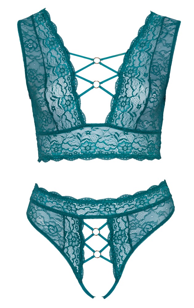 Bra Set teal XL - Afbeelding 7
