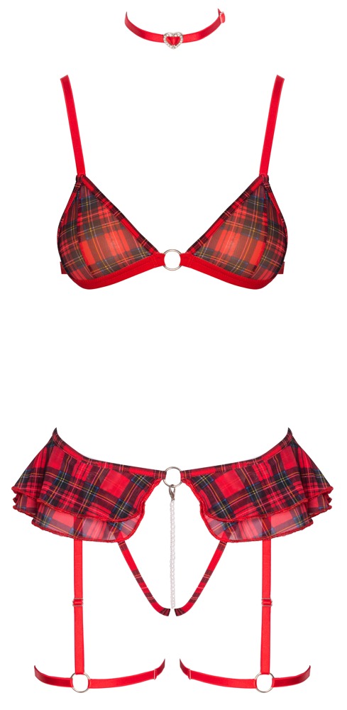 Bra Set Plaid M - Afbeelding 9