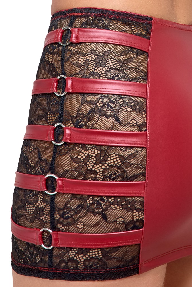 Top & Skirt red M - Afbeelding 6