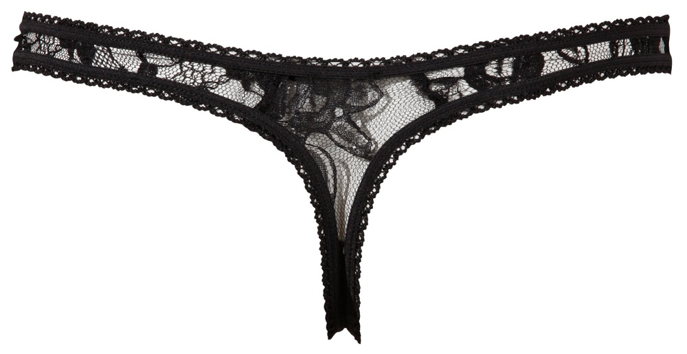 Crotchless String black M - Afbeelding 10