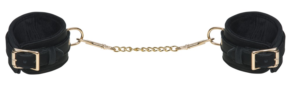 BK Handcuffs Velvet black - Afbeelding 6