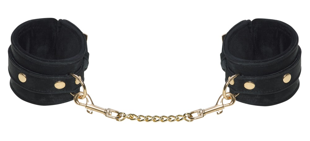 BK Handcuffs Velvet black - Afbeelding 7