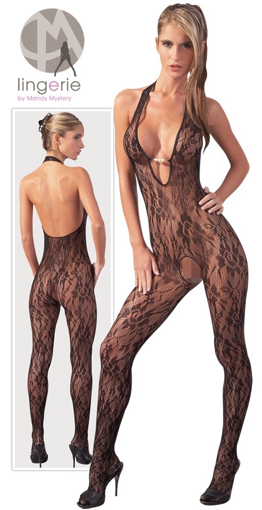 Catsuit with Pearls S/M - Afbeelding 8