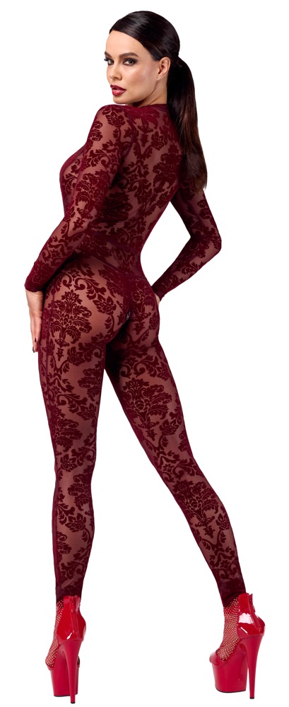 Noir Jumpsuit red M - Afbeelding 4