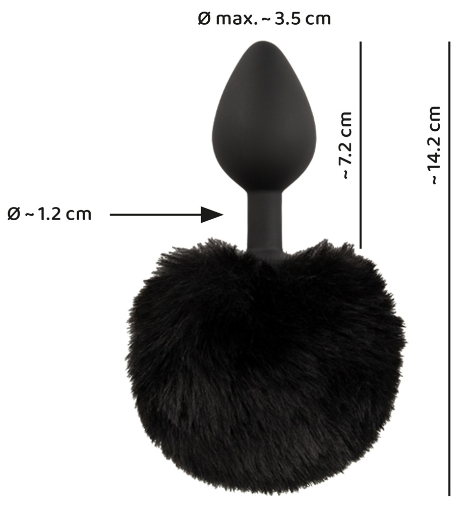 Fluffy Tail Black M - Afbeelding 11