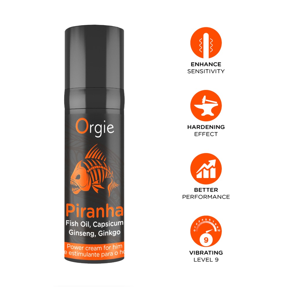 Orgie Piranha Power Cream 15ml - Afbeelding 6