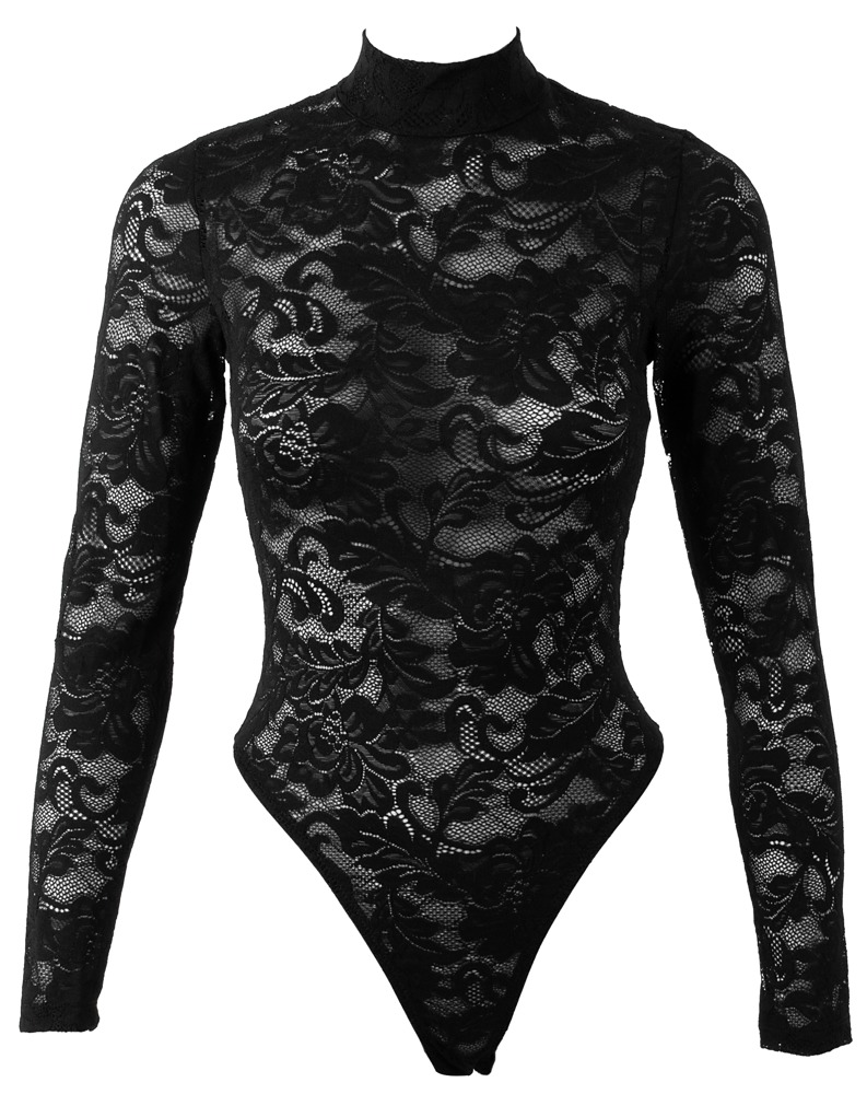 Lace Body black L - Afbeelding 6