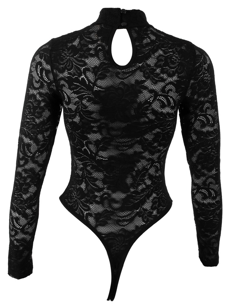 Lace Body black L - Afbeelding 8