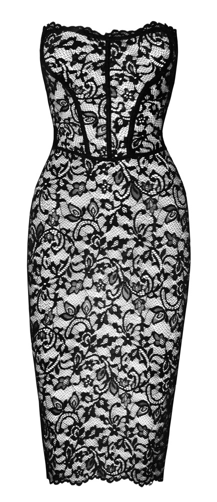 Noir Dress Lace M - Afbeelding 7