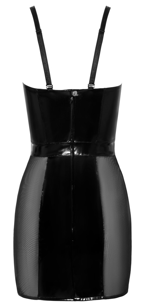 Vinyl Dress w. Mesh S - Afbeelding 10