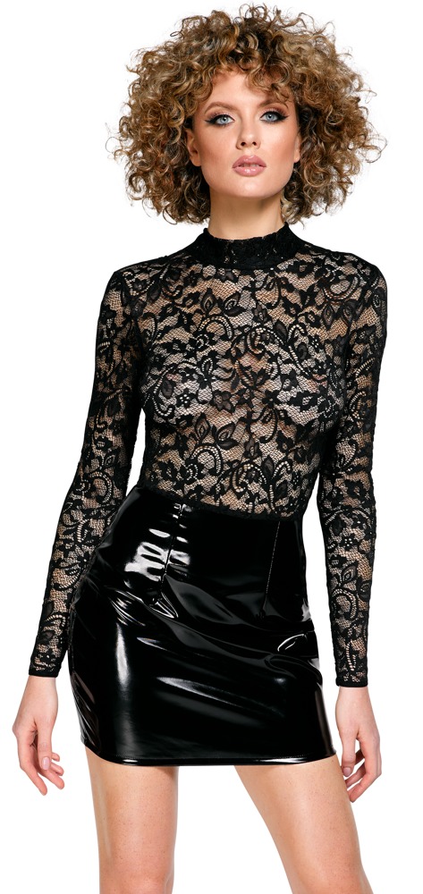 Vinyl Dress Lace S - Afbeelding 3
