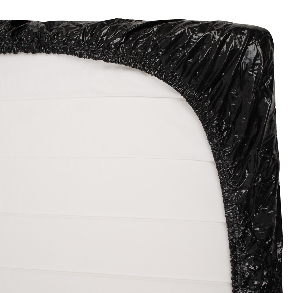 Vinyl Fitted Sheet black - Afbeelding 6