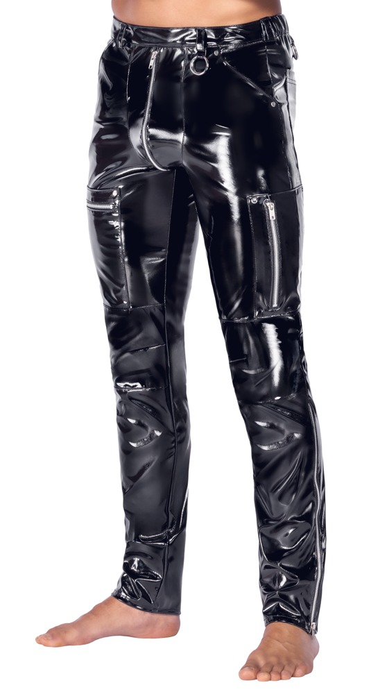 Men's Vinyl Trousers L - Afbeelding 5