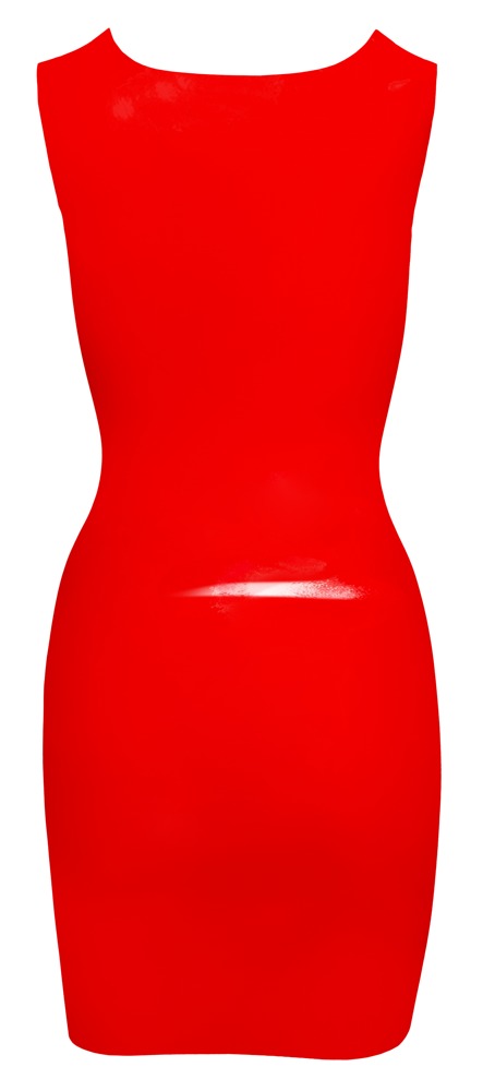Latex Dress red S - Afbeelding 7
