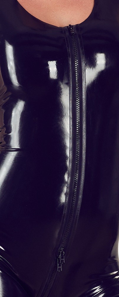 Latex Catsuit black M - Afbeelding 6