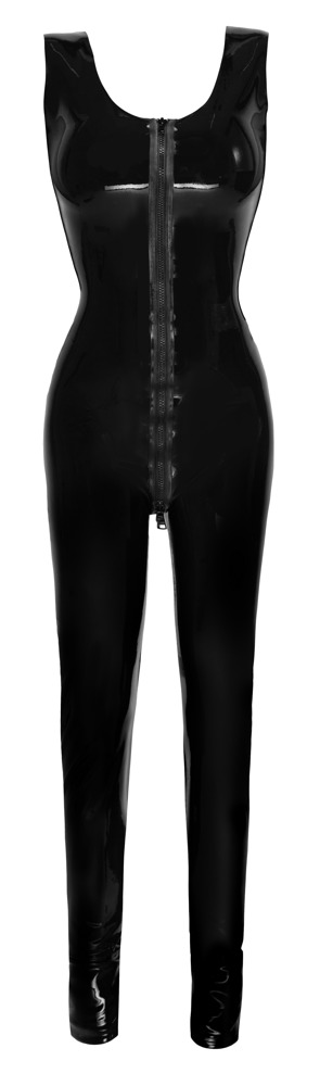 Latex Catsuit black M - Afbeelding 8