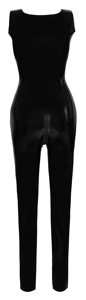 Latex Catsuit black M - Afbeelding 9