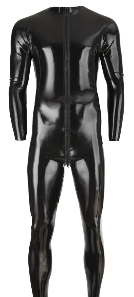 Men's Latex Jumpsuit M - Afbeelding 6