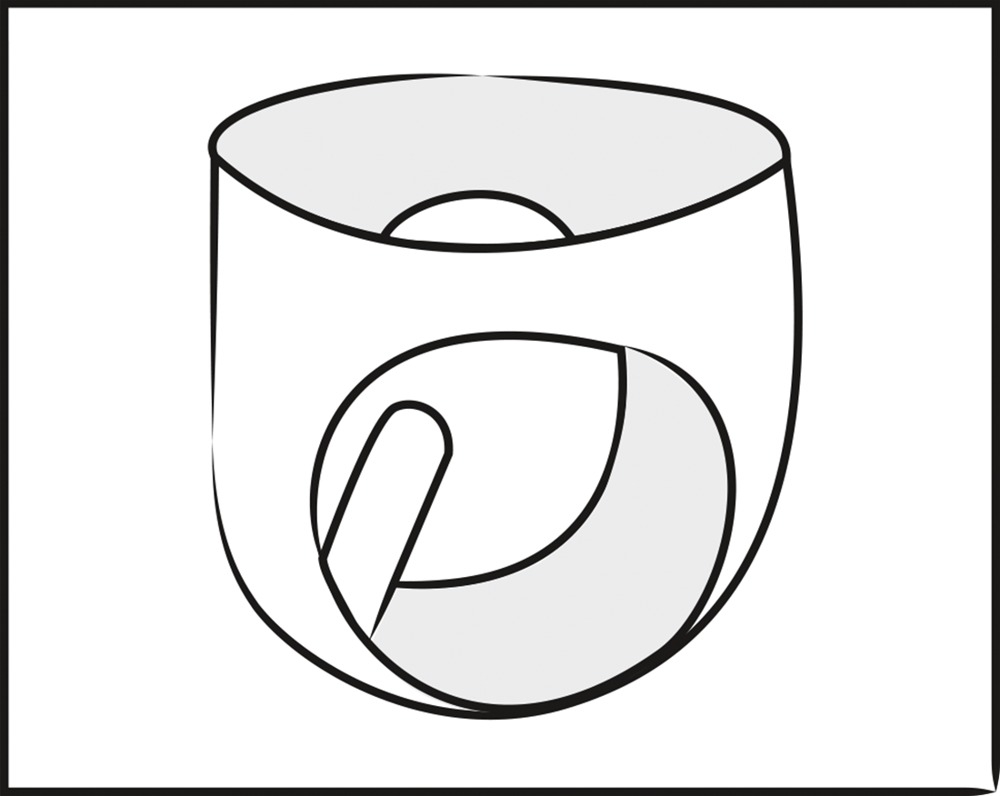Men's Latex Briefs with Plug M - Afbeelding 4