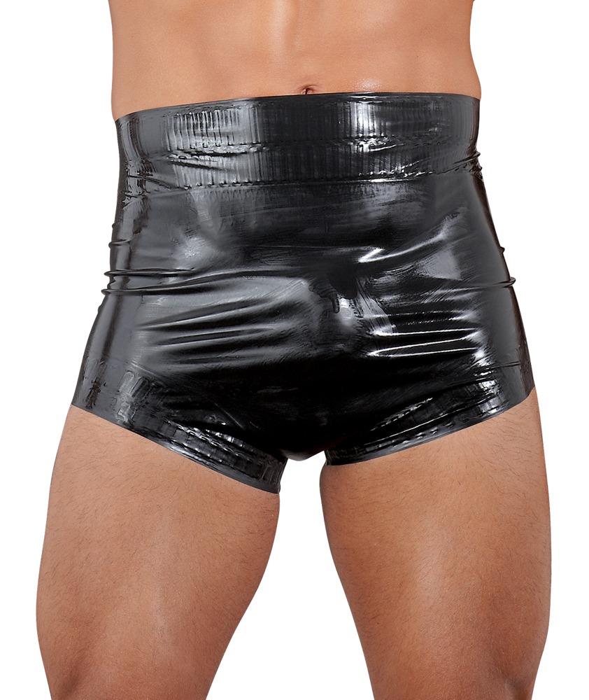 Latex Diaper Briefs black M - Afbeelding 3