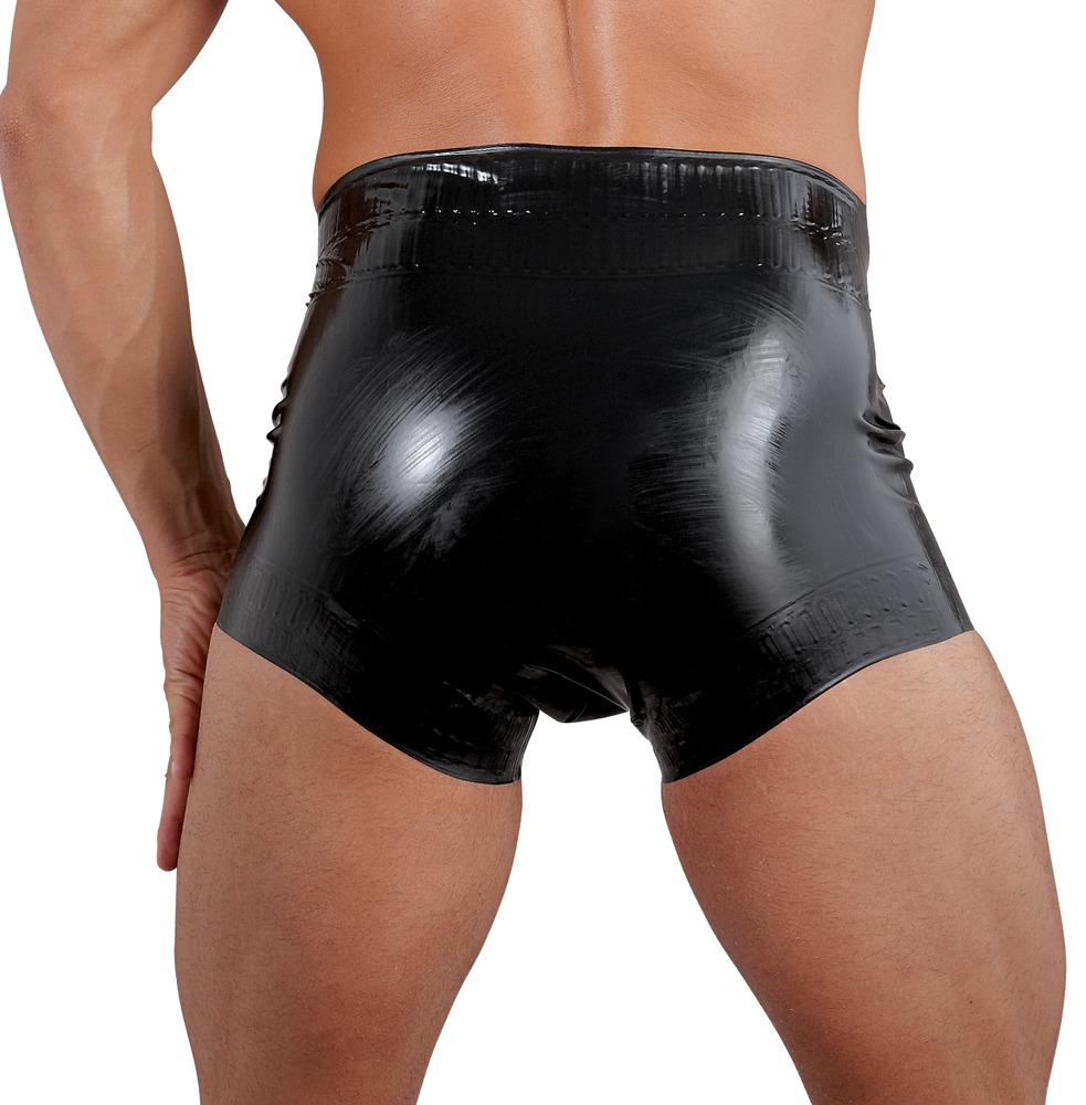 Latex Diaper Briefs black M - Afbeelding 4